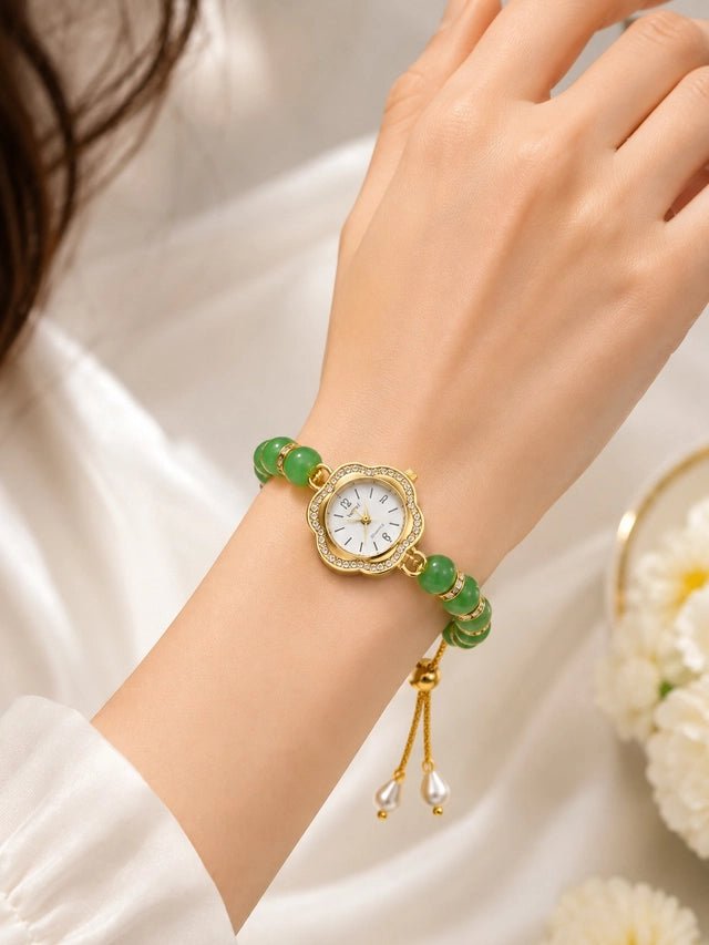 Boho Statement Jewelry Watch - Women Vintage Gold Plated Tassel Bracelet | Ethnic Party Style | Stylish Accessory - General Mart
