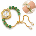 Boho Statement Jewelry Watch - Women Vintage Gold Plated Tassel Bracelet | Ethnic Party Style | Stylish Accessory - General Mart