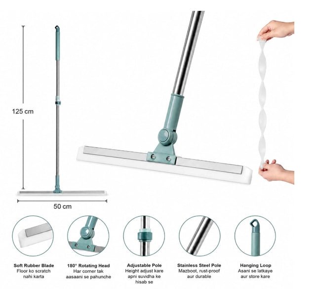 Magic Broom Sweeper for Floor Cleaning (Pack of 1) - General Mart
