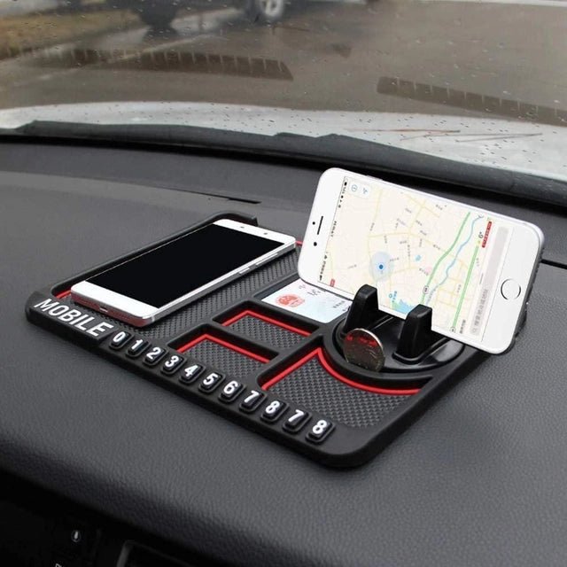 Phone GPS Holder Anti-Slip Silicone Pad and Car Mobile Holders for Car Dashboard - General Mart