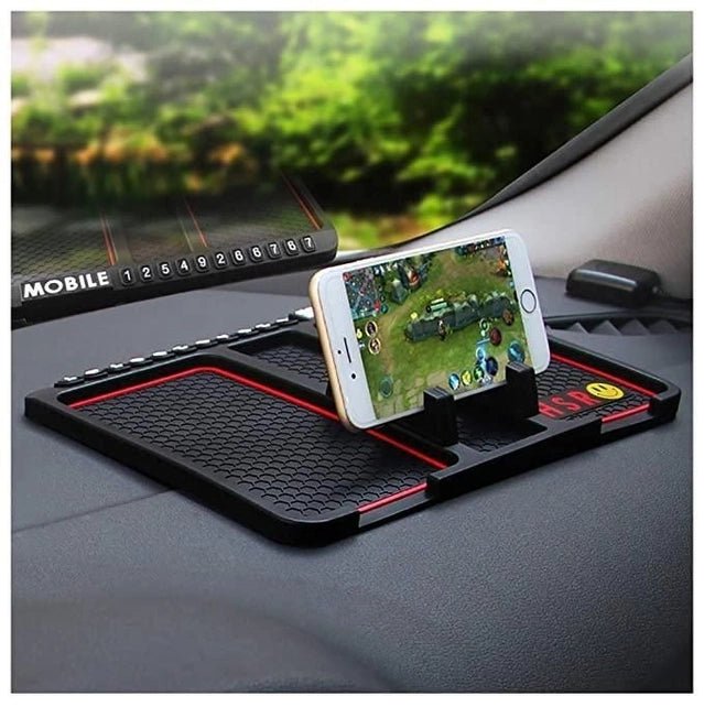 Phone GPS Holder Anti-Slip Silicone Pad and Car Mobile Holders for Car Dashboard - General Mart