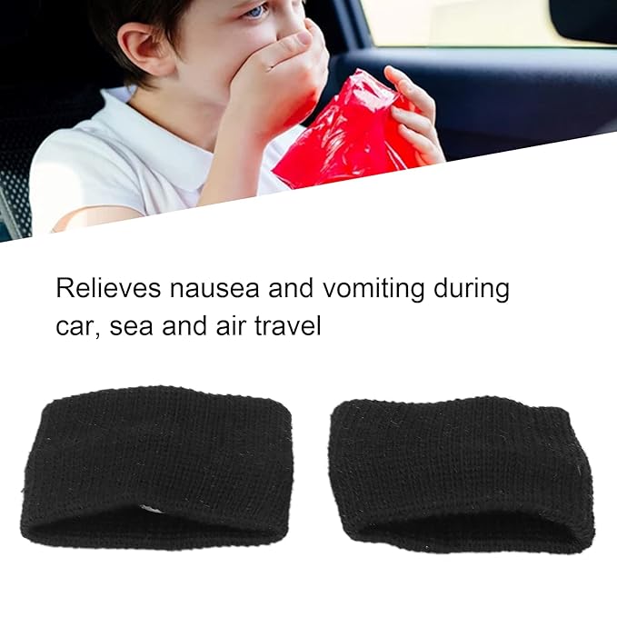 Sickness Bracelet, Reduce Nausea Travel Motion Sickness Wristband - General Mart