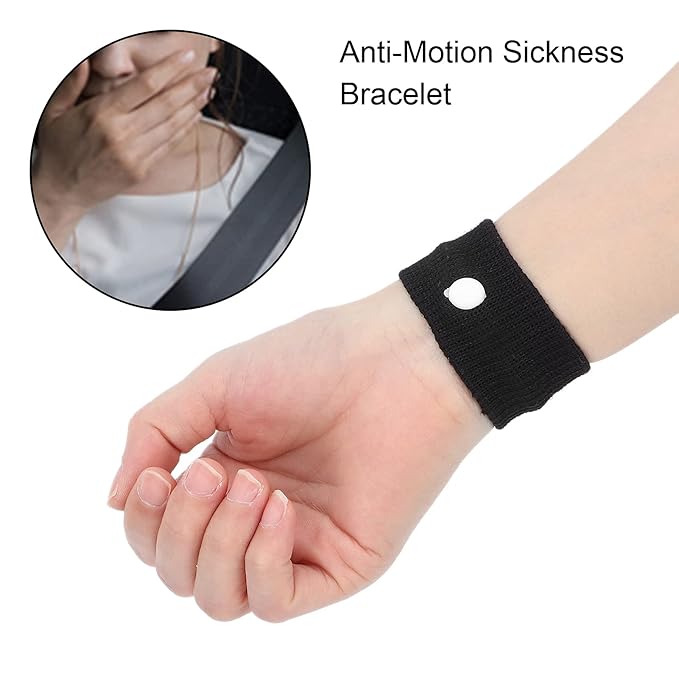 Sickness Bracelet, Reduce Nausea Travel Motion Sickness Wristband - General Mart
